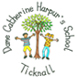 Dame Catherine Harpur's School emblem