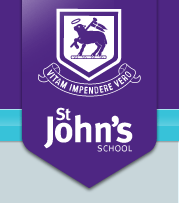 St John's School emblem