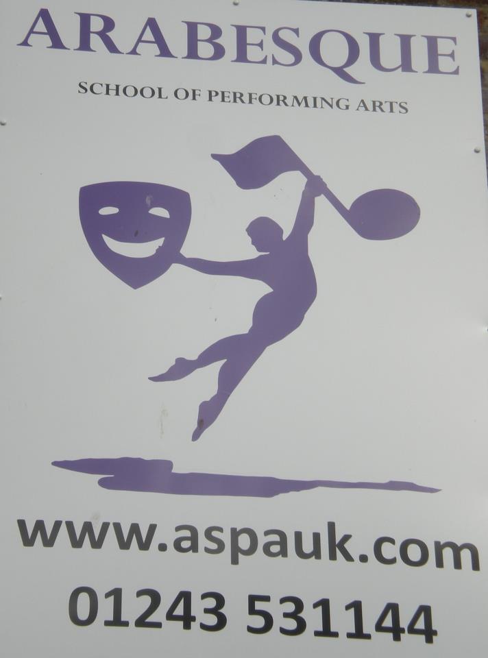 Arabesque School of Performing Arts emblem